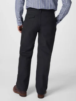 Herrenchino mit Bundfalte