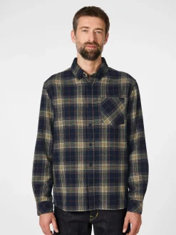 Herren-Flanellhemd kariert