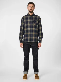 Herren-Flanellhemd kariert