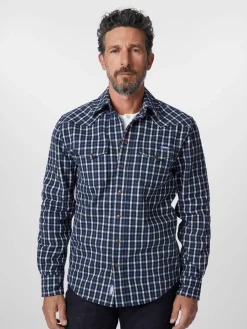 Herren-Flanellhemd kariert