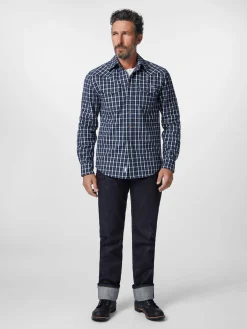 Herren-Flanellhemd kariert