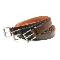 Herrengürtel Pferdeleder schmalere Form