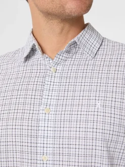 Herrenhemd Seersucker