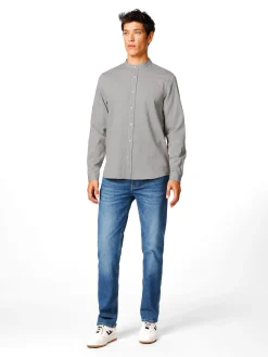 Herrenhemd Stehkragen