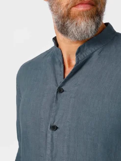 Herrenhemd Stehkragen