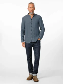 Herrenhemd Stehkragen