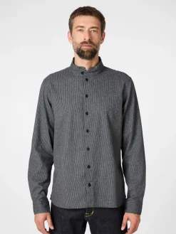 Herrenhemd Strukturstreifen