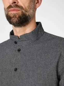 Herrenhemd Strukturstreifen