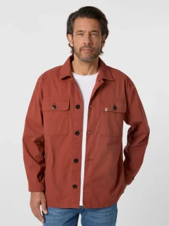 Herren-Hemdjacke Baumwolle