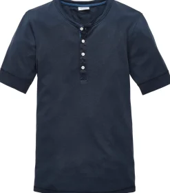 Herren-Henley-Shirt Halbarm