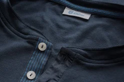 Herren-Henley-Shirt Halbarm