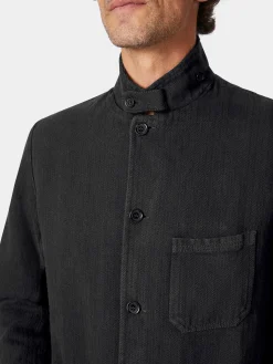 Herrenjacke Baumwolle und Leinen