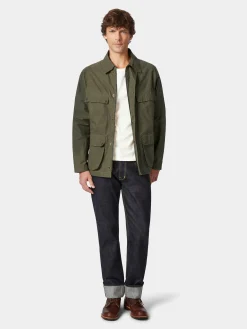 Herrenjacke gewachst