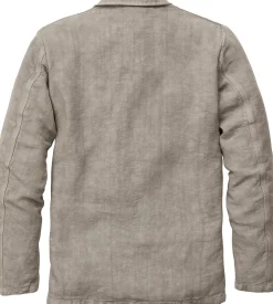 Herrenjacke Leinen
