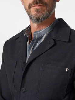 Herrenjacke teilgefüttert