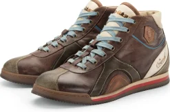 Herren-Ledersneaker Scudo hoch