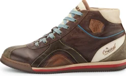 Herren-Ledersneaker Scudo hoch