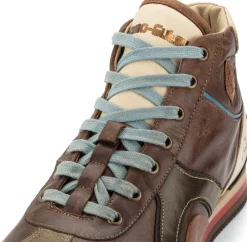 Herren-Ledersneaker Scudo hoch