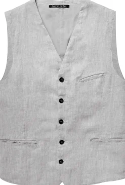 Herren-Leinenweste