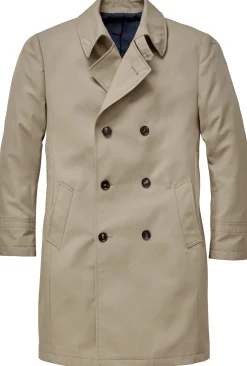Herrenmantel Doppelreiher