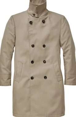 Herrenmantel Doppelreiher