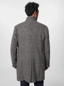 Herrenmantel gemustert