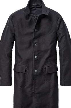 Herrenmantel Zwirn-Doppel-Pilot