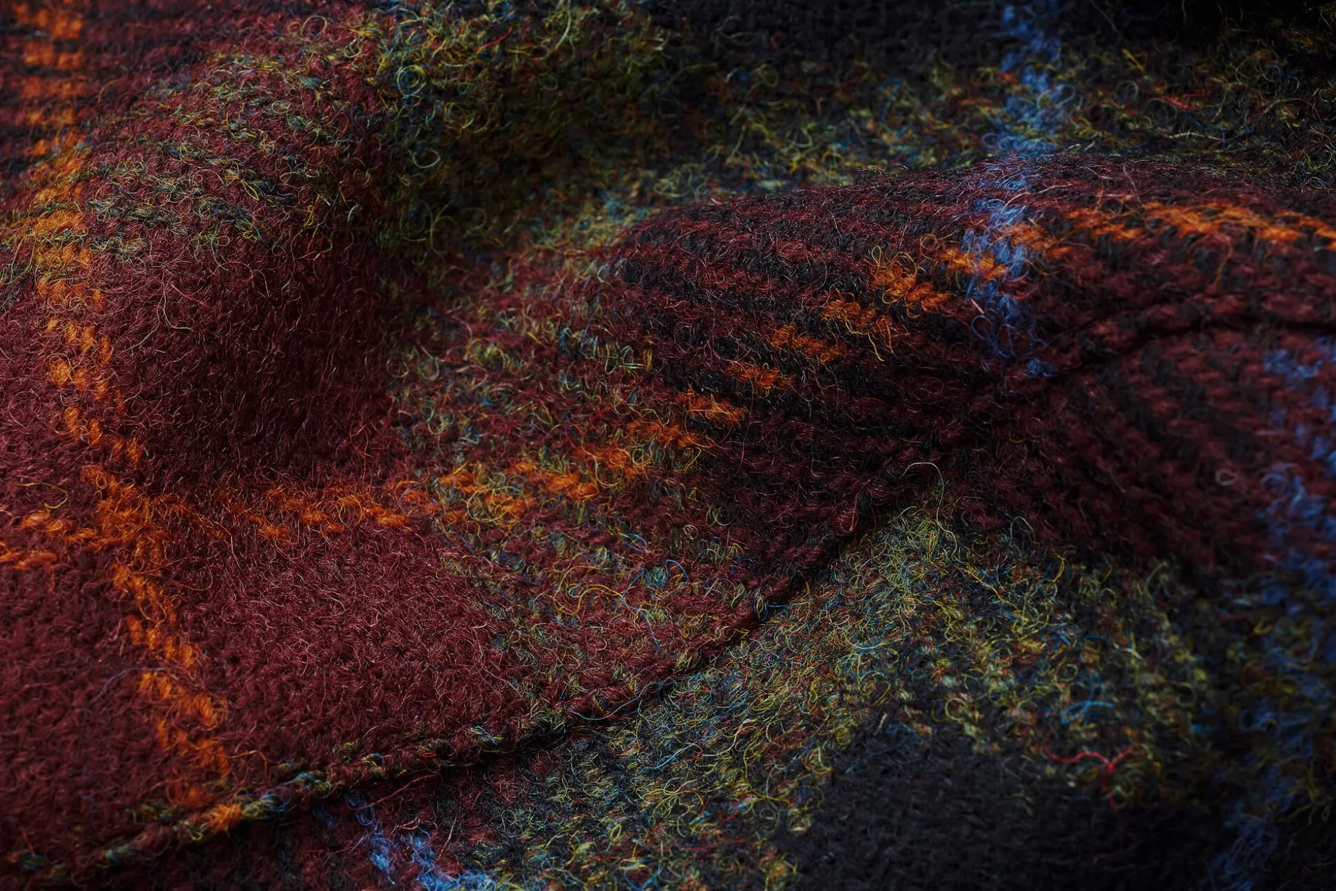 Herrenmütze Harris-Tweed