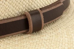 Herren-Panamahut mit Lederband