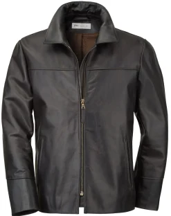 Herren-Pferdelederjacke Pull-up