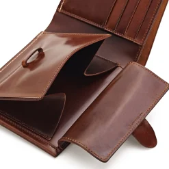 Herrenportemonnaie Cordovan Münzfach