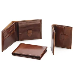 Herrenportemonnaie Cordovan Münzfach