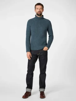 Herrenpullover Melangegarn