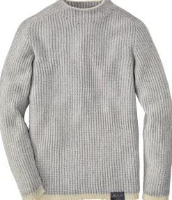 Herrenpullover Rippe