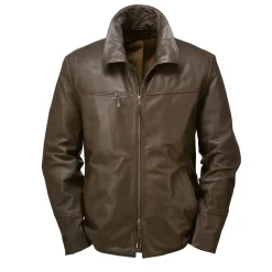 Herren-Rindlederjacke