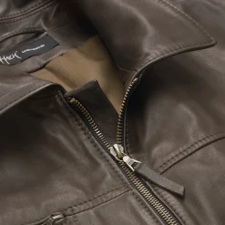 Herren-Rindlederjacke