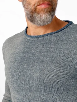 Herren-Rundhalspullover