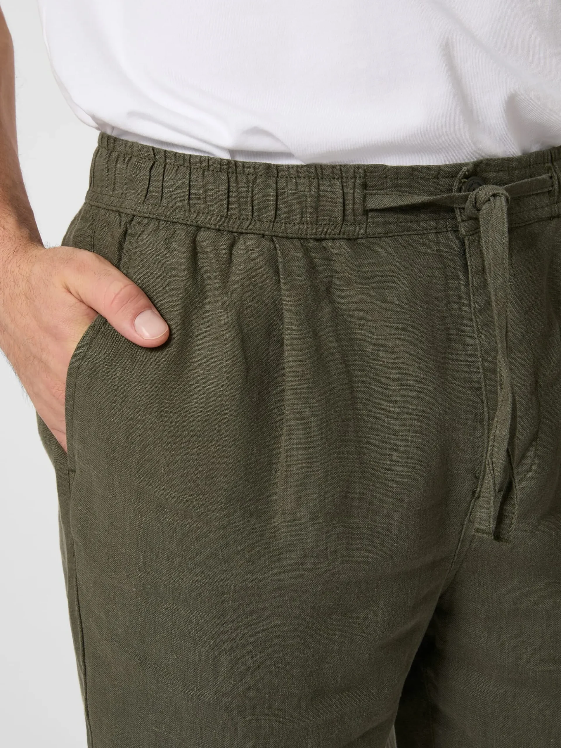 Herrenshorts Leinen