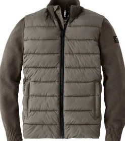 Herren-Stepp-Strickjacke