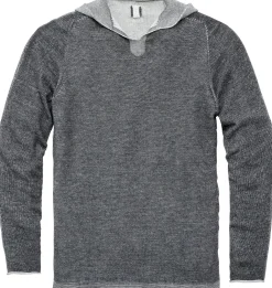 Herren-Strickhoodie