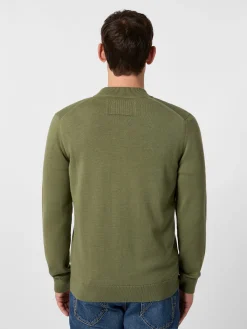 Herren-Strickjacke mit Zip