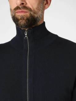 Herren-Strickjacke mit Zip