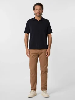 Herren-Strickshirt geknöpft