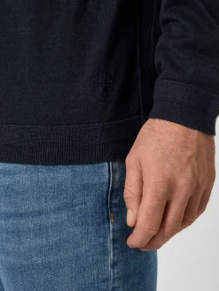 Herren-Strickshirt Langarm