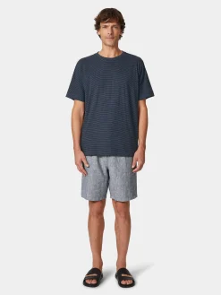 Herren-T-Shirt gestreift