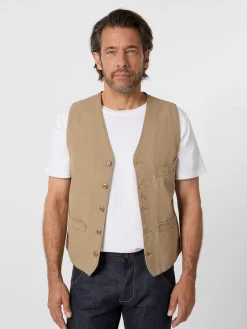 Herrenweste 1908 Baumwollcanvas