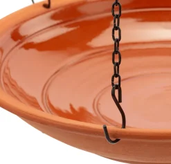 Hängende Vogeltränke Terrakotta