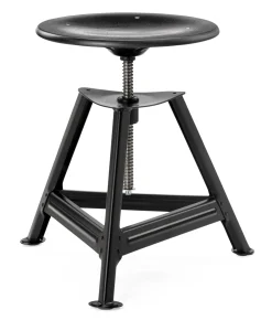 Hocker Chemnitz, höhenverstellbar, monochrom