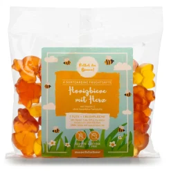 Honigbienen mit Herz