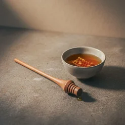 Honiglöffel Elsbeerenholz